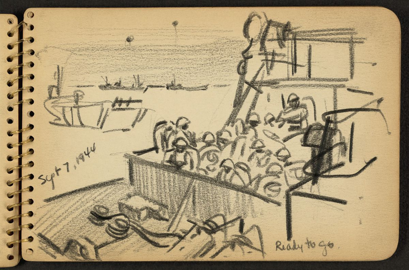 Illustration for article titled The Sketchbooks of Victor Lundy